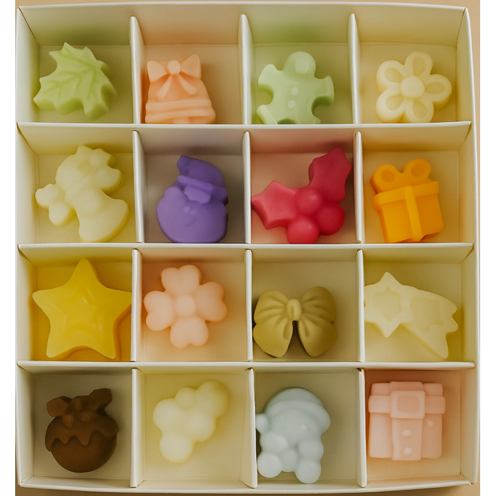 Coffret MERRY CHRISTMAS - 16 Fondants