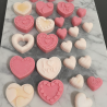 Boîte de fondants Thème Saint Valentin (100 gr)