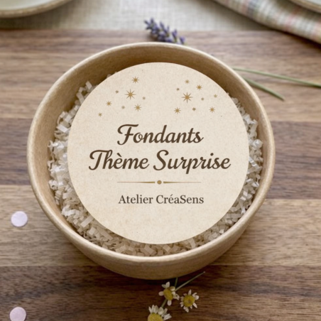 Boîte de fondants Thème Surprise (100gr)