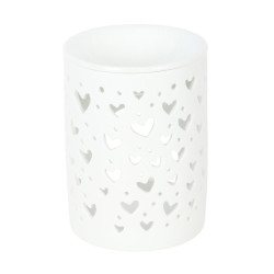 Brûleur Petit Coeur Blanc
