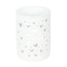 Brûleur Petit Coeur Blanc