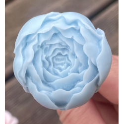 Fondant parfumé sur tige : Pivoine ( petite en bouton )