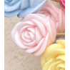 Fondant parfumé sur tige : Rose ( petite )